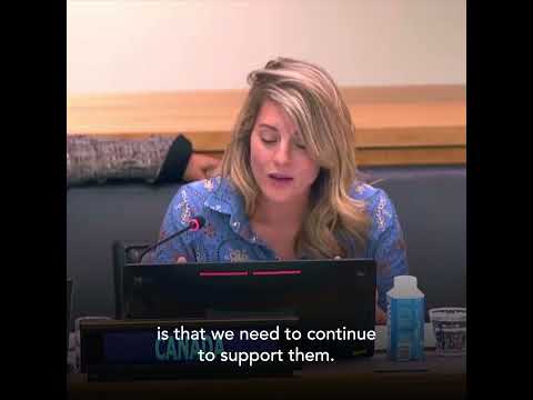 Minister Joly on the crisis in Afghanistan and its impact on Afghan women and girls