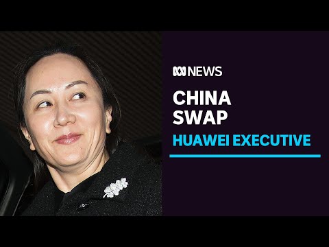 Two Canadians released from China prison hours after Huawei executive resolves US charges | ABC News