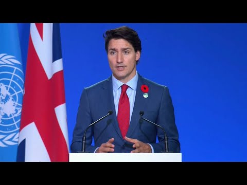 Watch PM Trudeau's speech at the COP26 climate summit