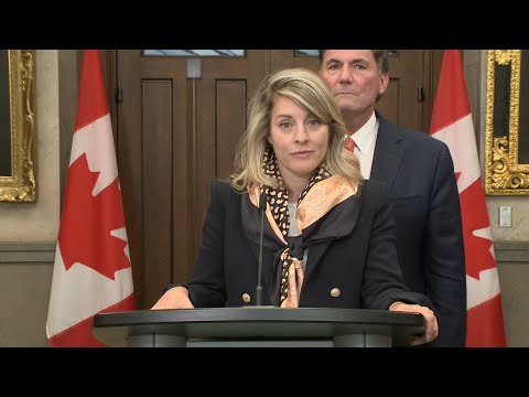 Ministers Joly and LeBlanc on alleged Indian government link to killing of Hardeep Singh Nijjar
